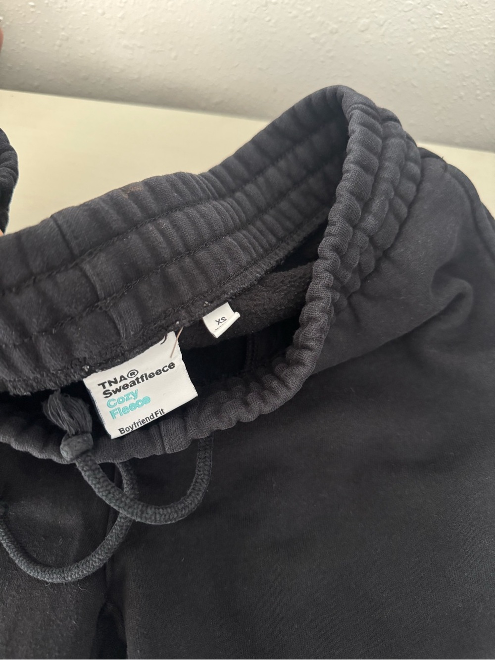 Aritzia TNA Black Drawstring Track Pants - Picture 5 of 6